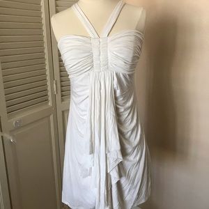 White house Black market white summer beach dress